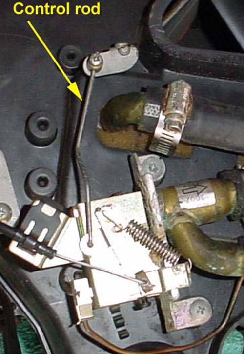Air-Mix Door Control Rod