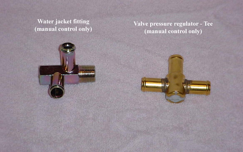 New Fittings at Engine Block