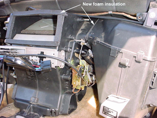Foam Insulation Added