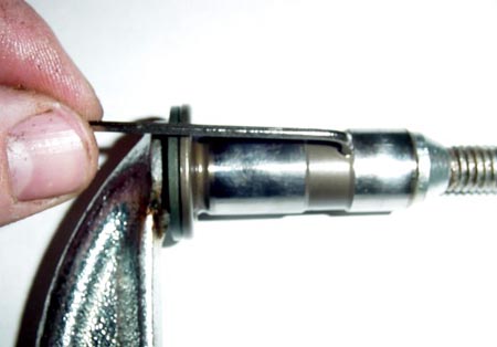 Removing C-clip