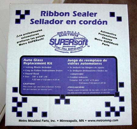 Package of Butyl Ribbon Sealant