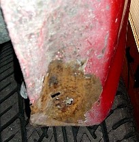 rust XenonZcar.com Z31 Surface and Perforated Rust Repair
