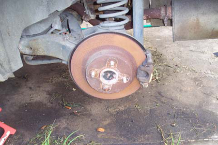 Remove wheel