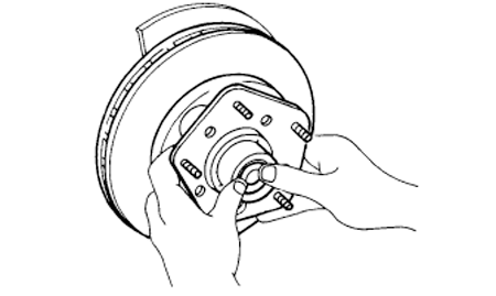 Remove hub assembly